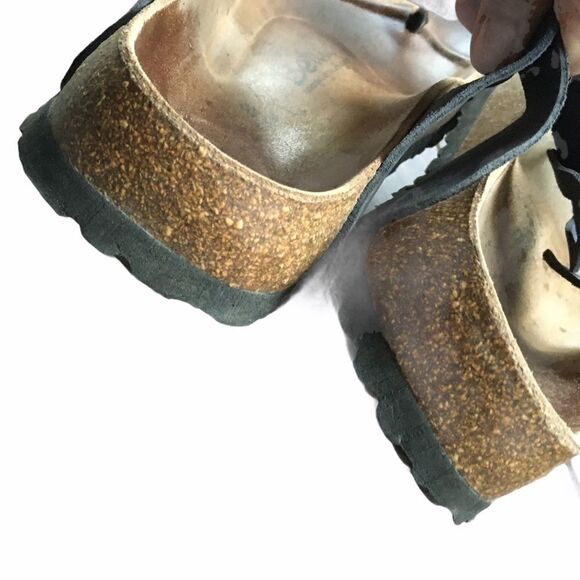 BIRKENSTOCK Gizeh Cork Thong Sandals Grey 8 - Picture 5 of 8